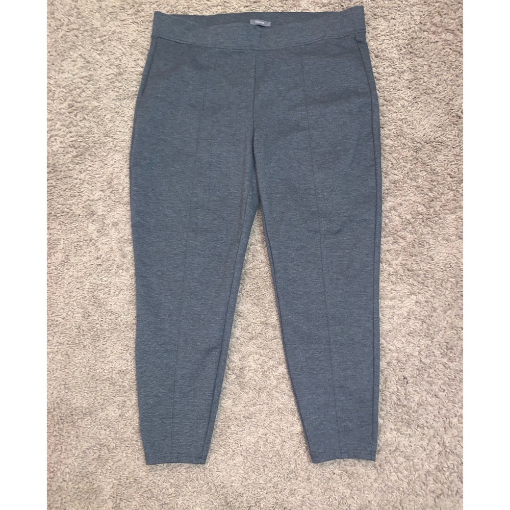Maurices Grey Pull-On Skinny Work Pant